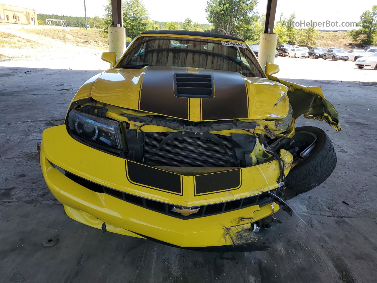 2014 Chevrolet Camaro 2ss Yellow vin: 2G1FK3DJ2E9249513