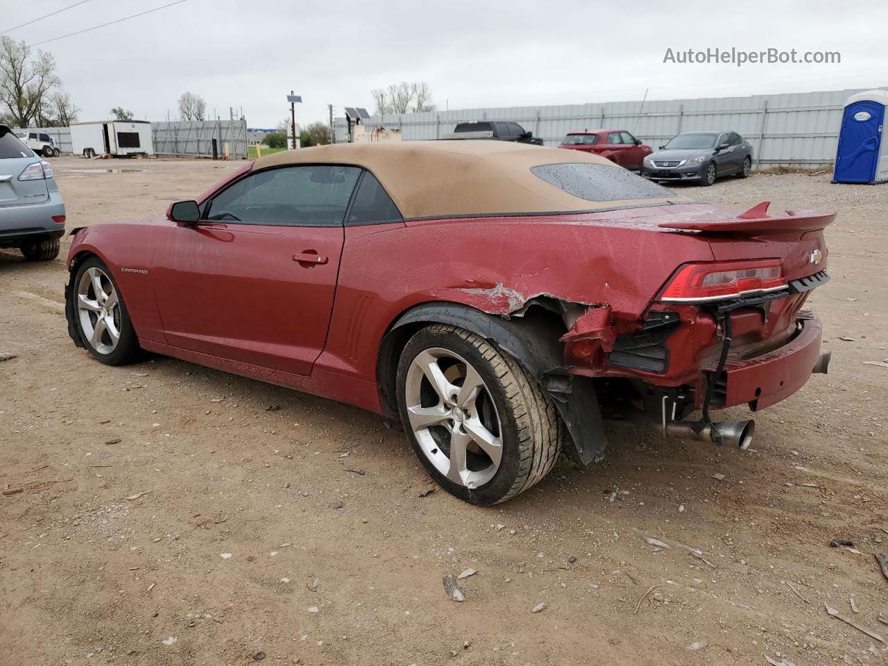 2014 Chevrolet Camaro 2ss Красный vin: 2G1FK3DJ7E9182651