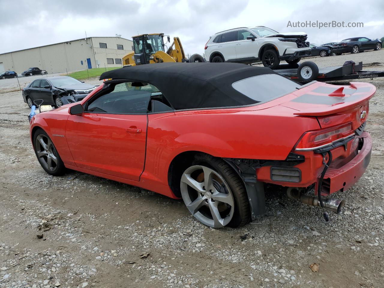 2014 Chevrolet Camaro 2ss Red vin: 2G1FK3DJ9E9178763