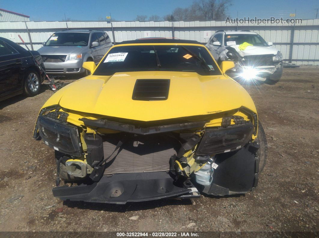 camaro 2022 ss yellow