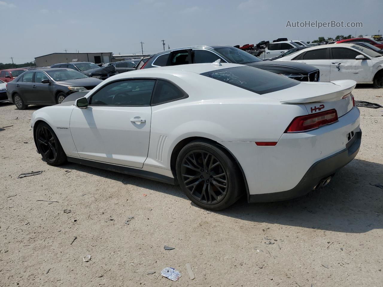 2014 Chevrolet Camaro Zl1 White vin: 2G1FL1EP0E9800364