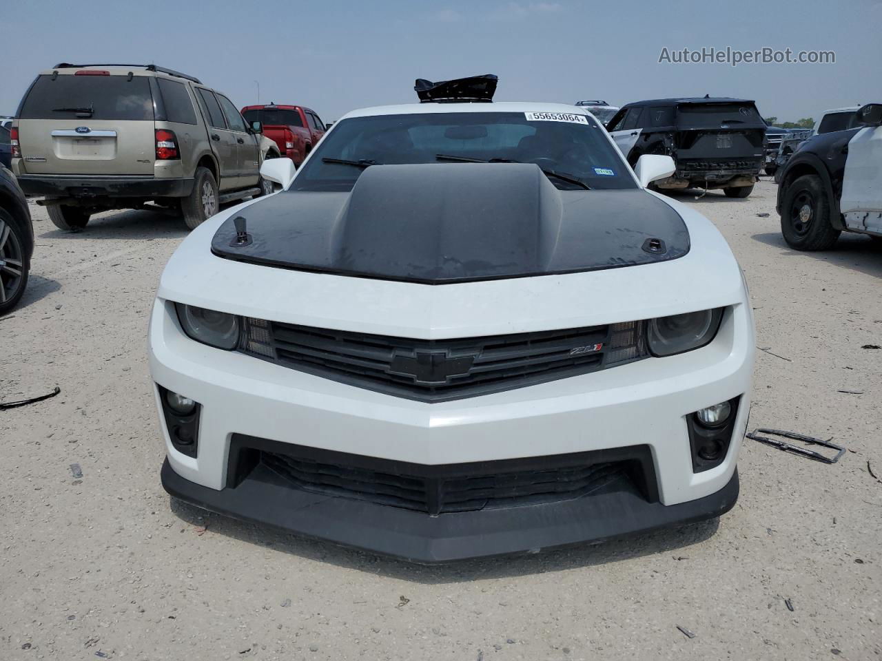 2014 Chevrolet Camaro Zl1 Белый vin: 2G1FL1EP0E9800364