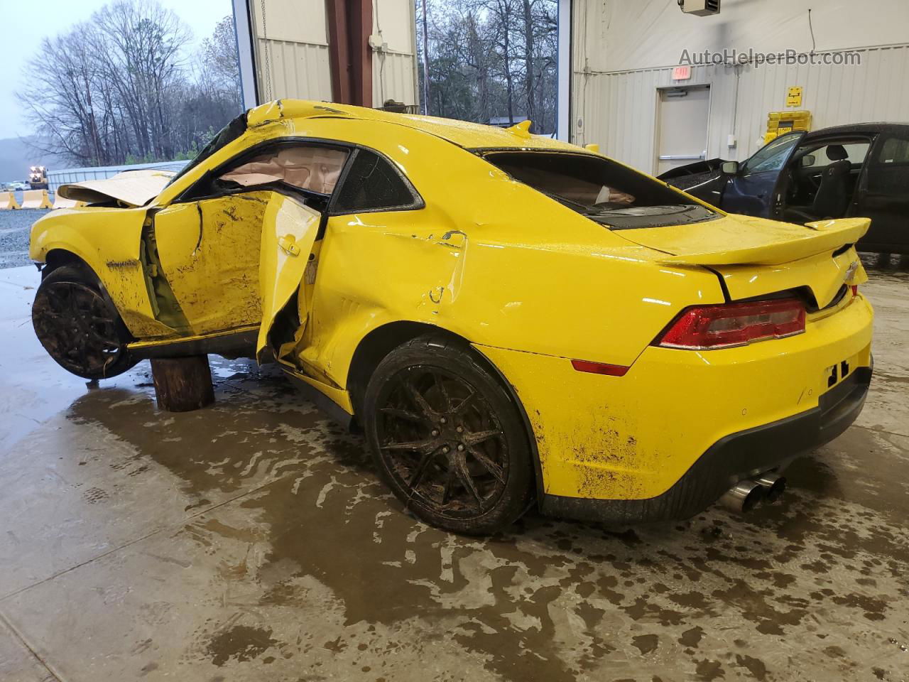 2014 Chevrolet Camaro Zl1 Yellow vin: 2G1FL1EP3E9800701