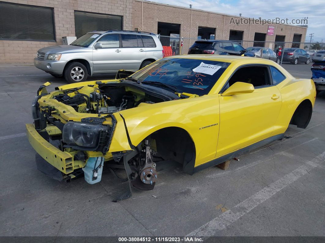 2015 Chevrolet Camaro Zl1 Yellow vin: 2G1FL1EP6F9801309