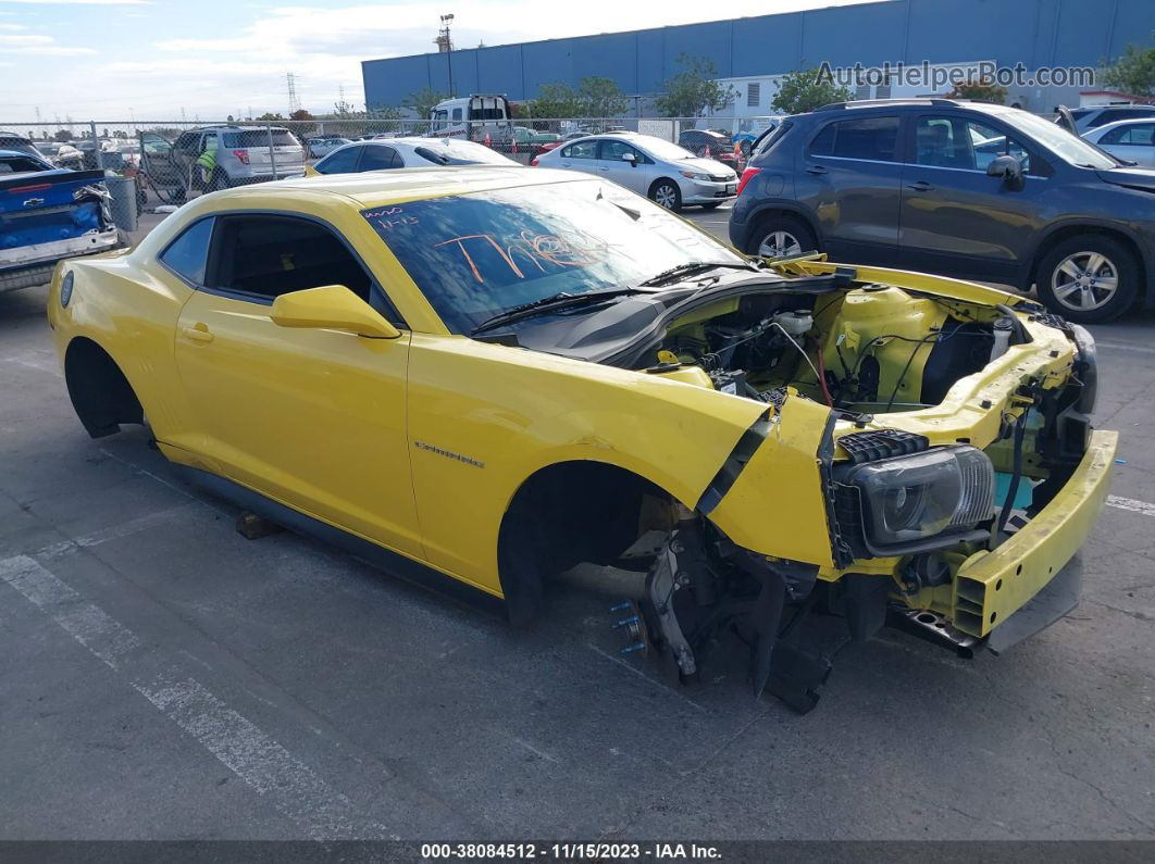 2015 Chevrolet Camaro Zl1 Yellow vin: 2G1FL1EP6F9801309