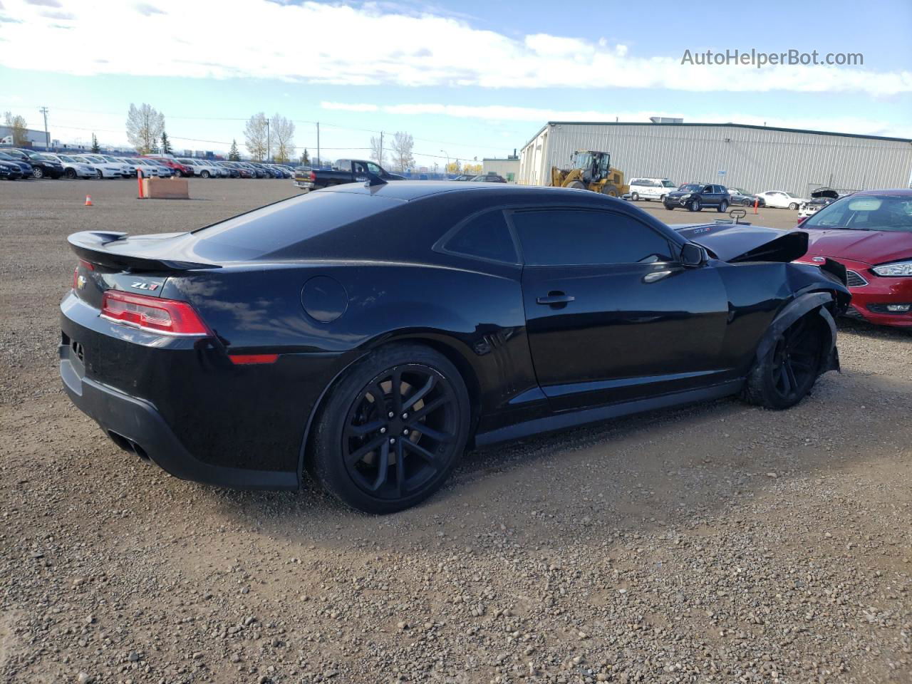 2015 Chevrolet Camaro Zl1 Black vin: 2G1FM1EP7F9800991