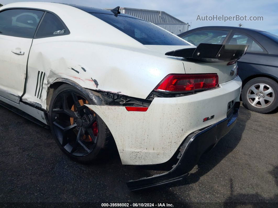 2014 Chevrolet Camaro 1ss White vin: 2G1FS1EW1E9206408