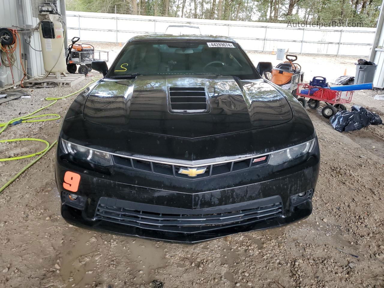 2014 Chevrolet Camaro Ss Black vin: 2G1FS1EW2E9315640