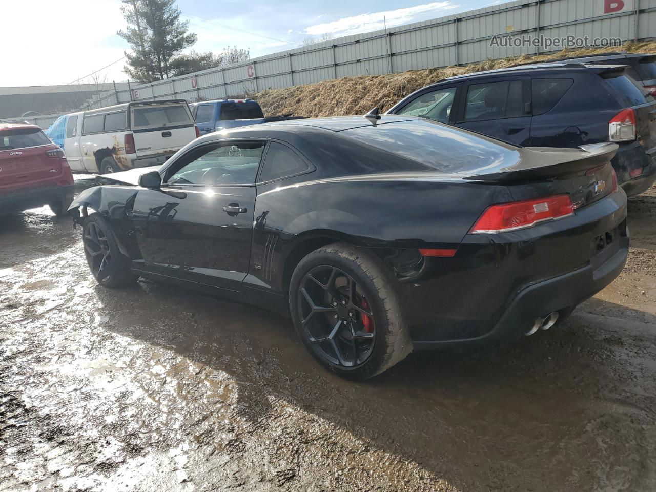 2014 Chevrolet Camaro Ss Черный vin: 2G1FS1EW3E9299545