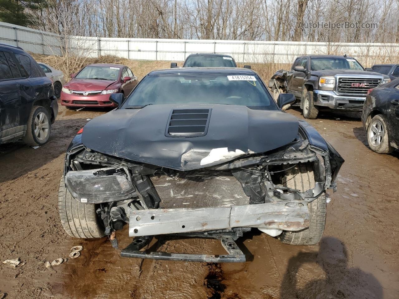 2014 Chevrolet Camaro Ss Black vin: 2G1FS1EW3E9299545