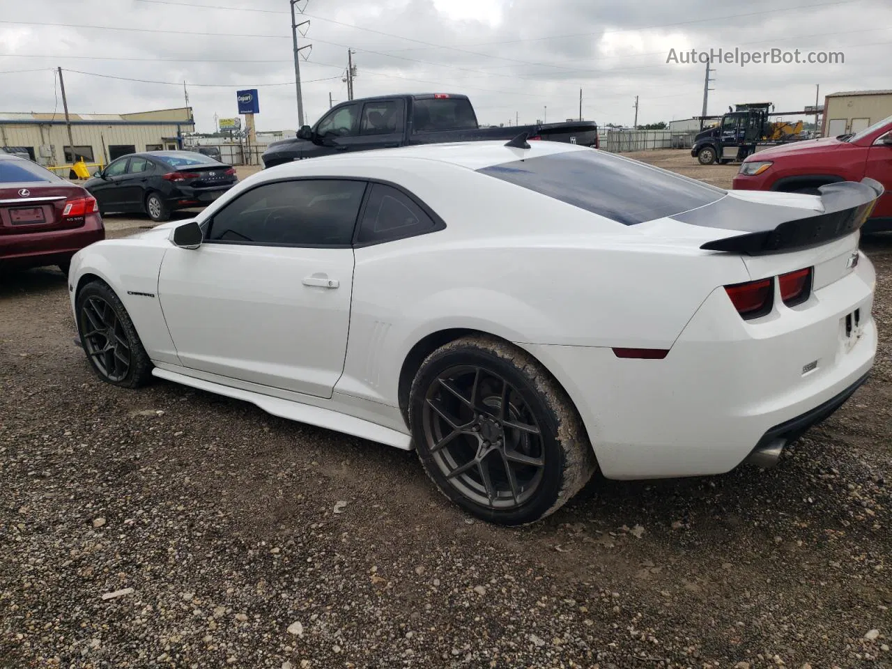 2010 Chevrolet Camaro Ss White vin: 2G1FS1EW4A9190862