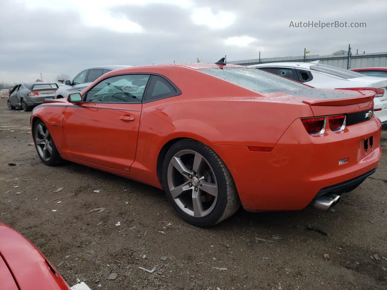 2010 Chevrolet Camaro Ss Orange vin: 2G1FS1EW7A9113127