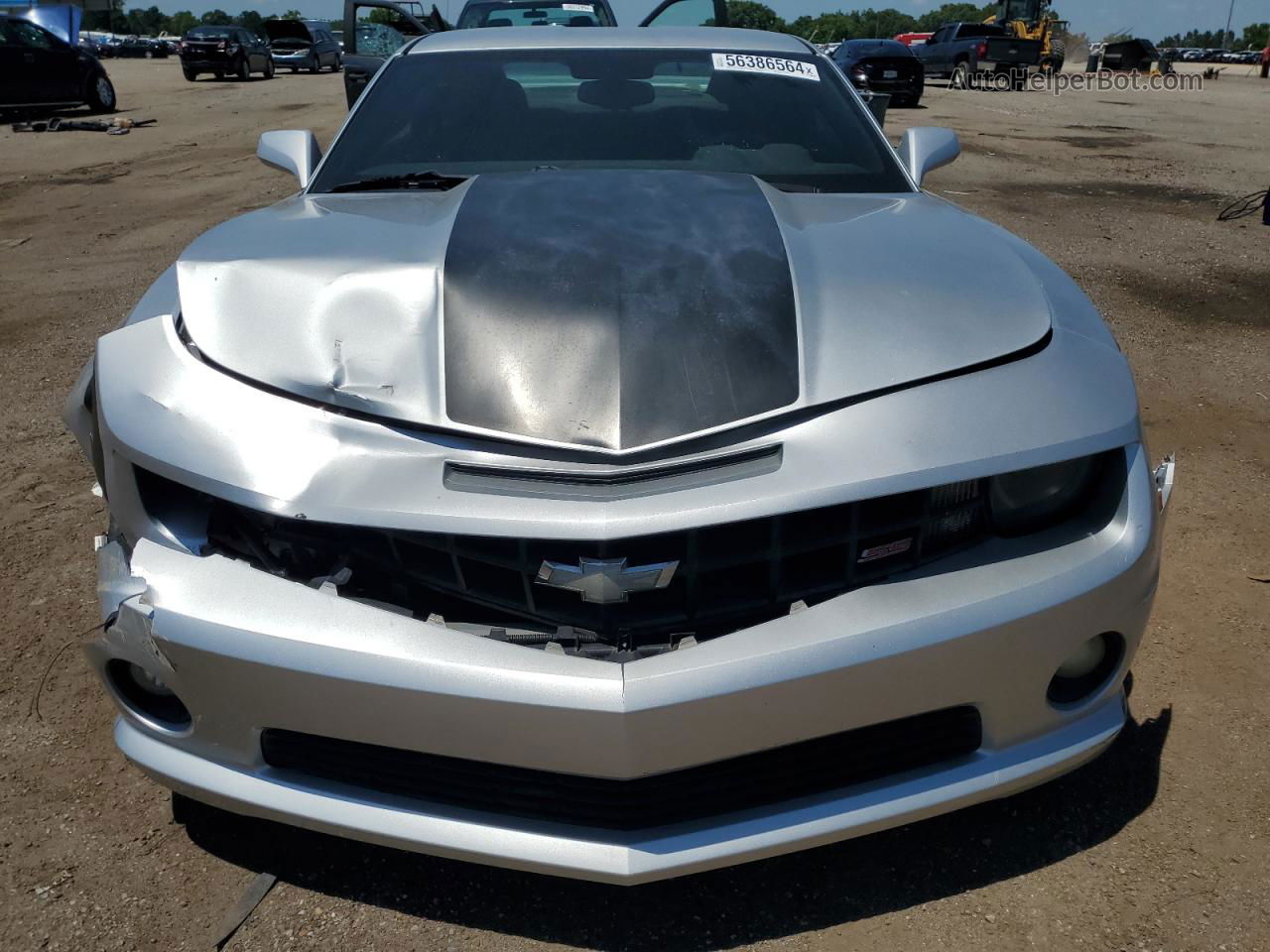 2010 Chevrolet Camaro Ss Silver vin: 2G1FS1EW8A9212295