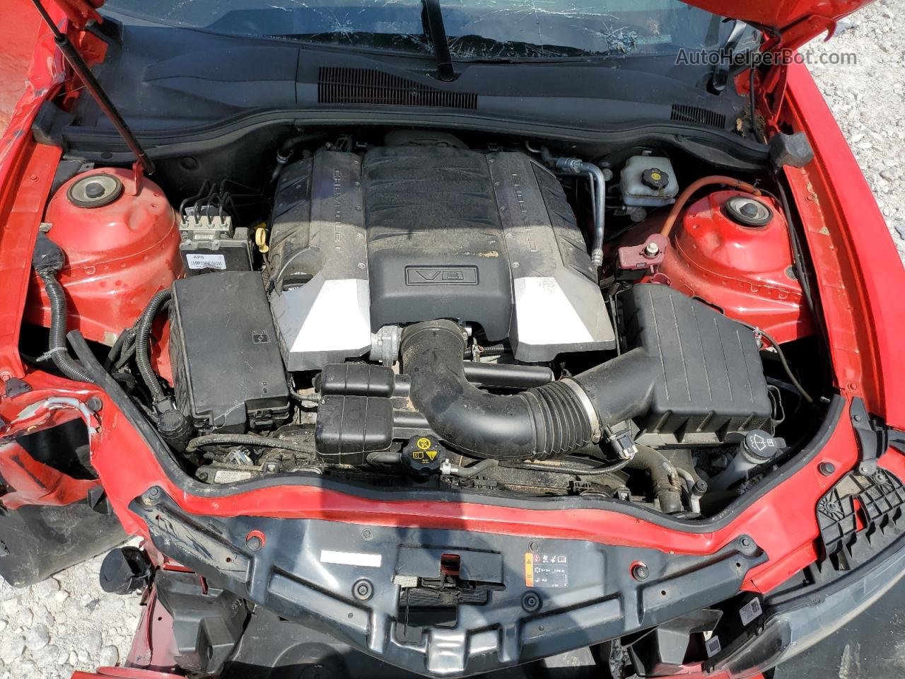 2014 Chevrolet Camaro Ss Red vin: 2G1FS1EW8E9232648