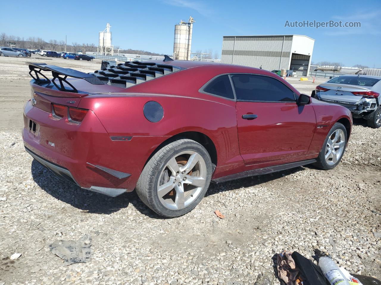 2010 Chevrolet Camaro Ss Красный vin: 2G1FT1EW0A9121860