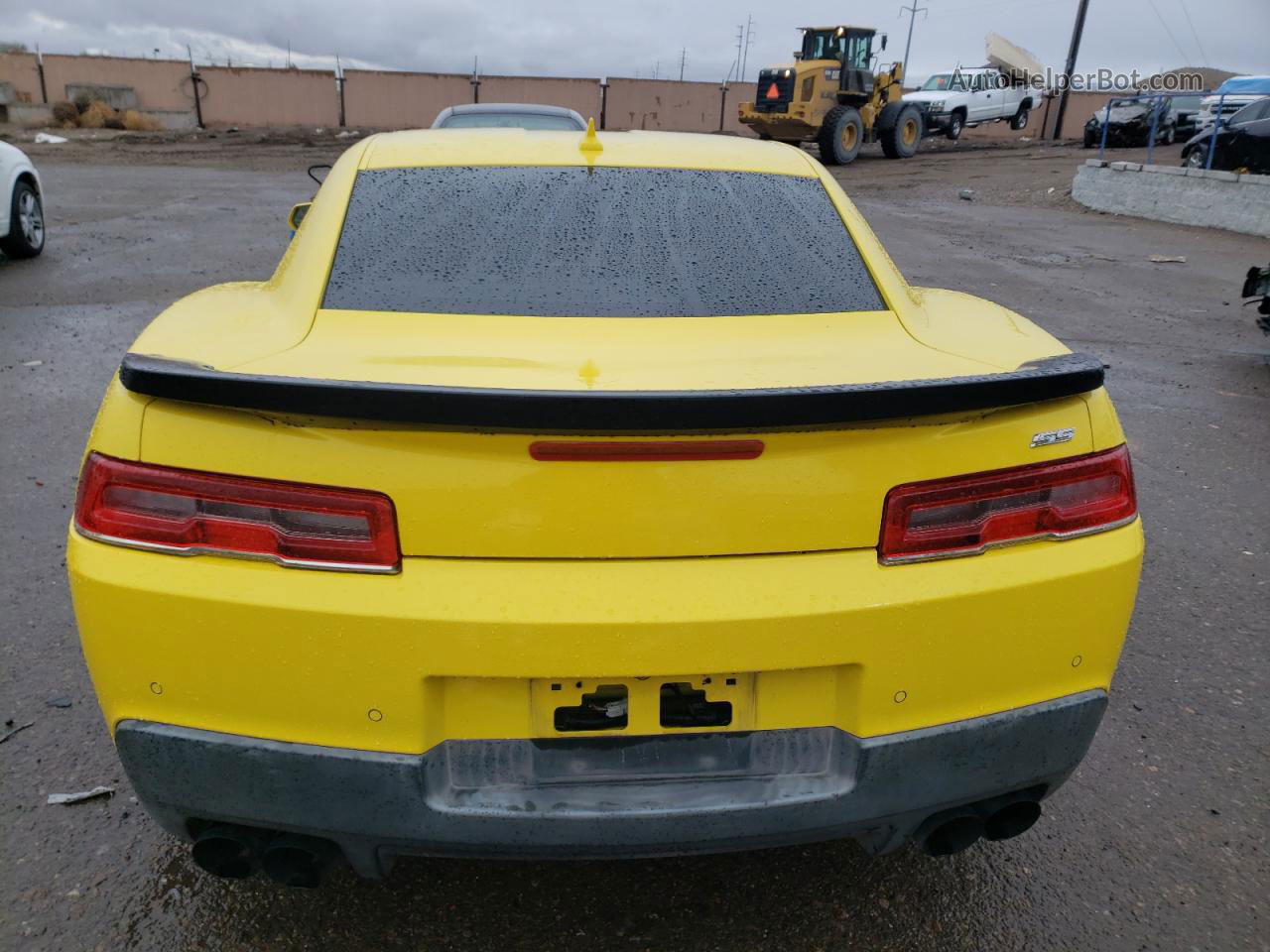 2014 Chevrolet Camaro 2ss Желтый vin: 2G1FT1EW0E9153925