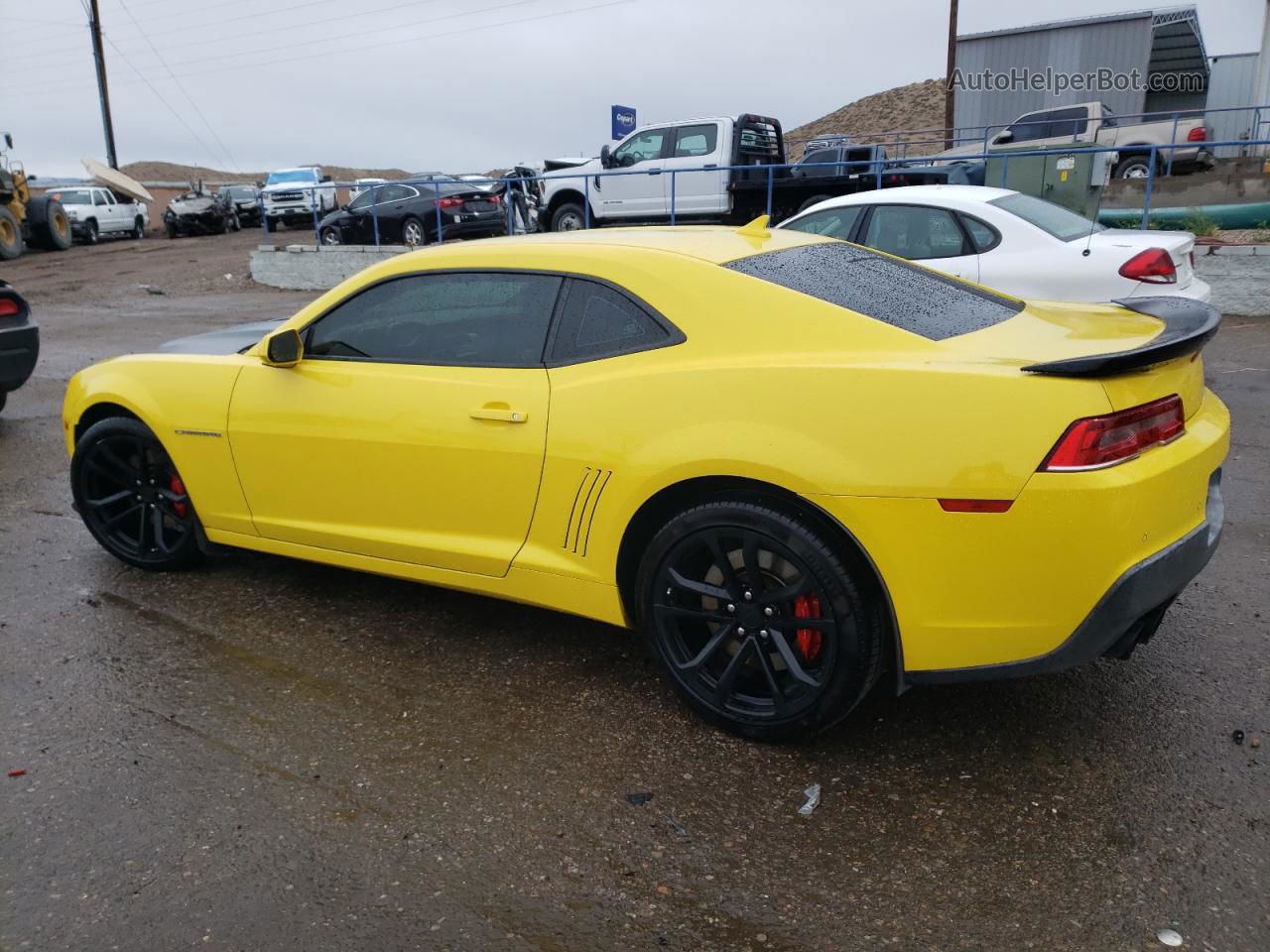 2014 Chevrolet Camaro 2ss Желтый vin: 2G1FT1EW0E9153925