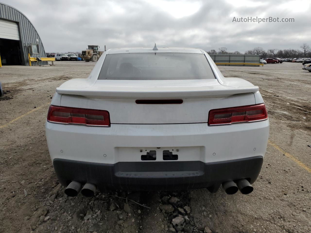 2014 Chevrolet Camaro 2ss White vin: 2G1FT1EW0E9165315