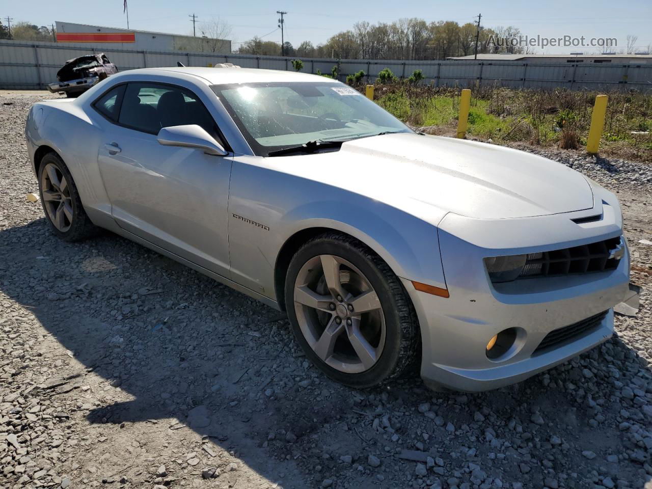 2010 Chevrolet Camaro Ss Серебряный vin: 2G1FT1EW1A9117428