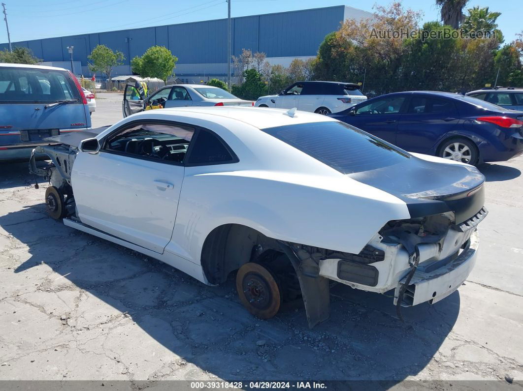 2014 Chevrolet Camaro 2ss White vin: 2G1FT1EW1E9181345