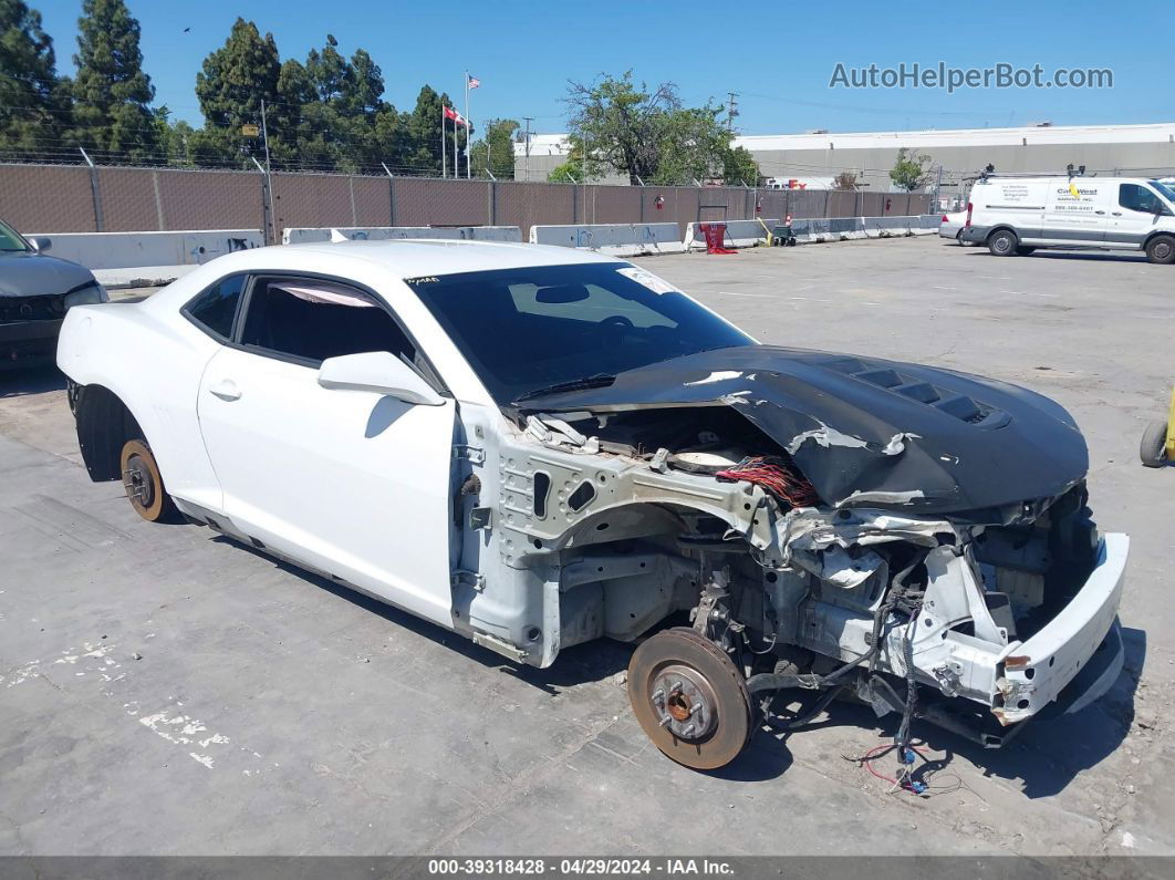 2014 Chevrolet Camaro 2ss White vin: 2G1FT1EW1E9181345