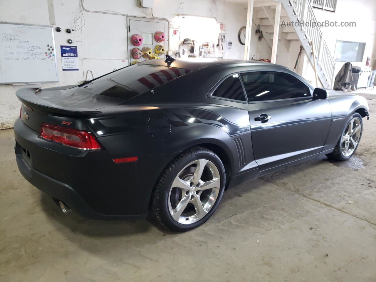 2014 Chevrolet Camaro 2ss Black vin: 2G1FT1EW2E9289070