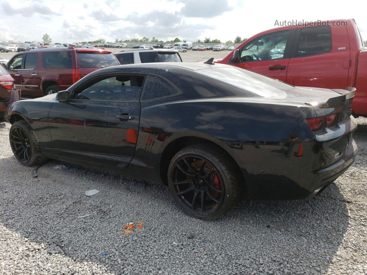 2010 Chevrolet Camaro Ss Black vin: 2G1FT1EW4A9116399