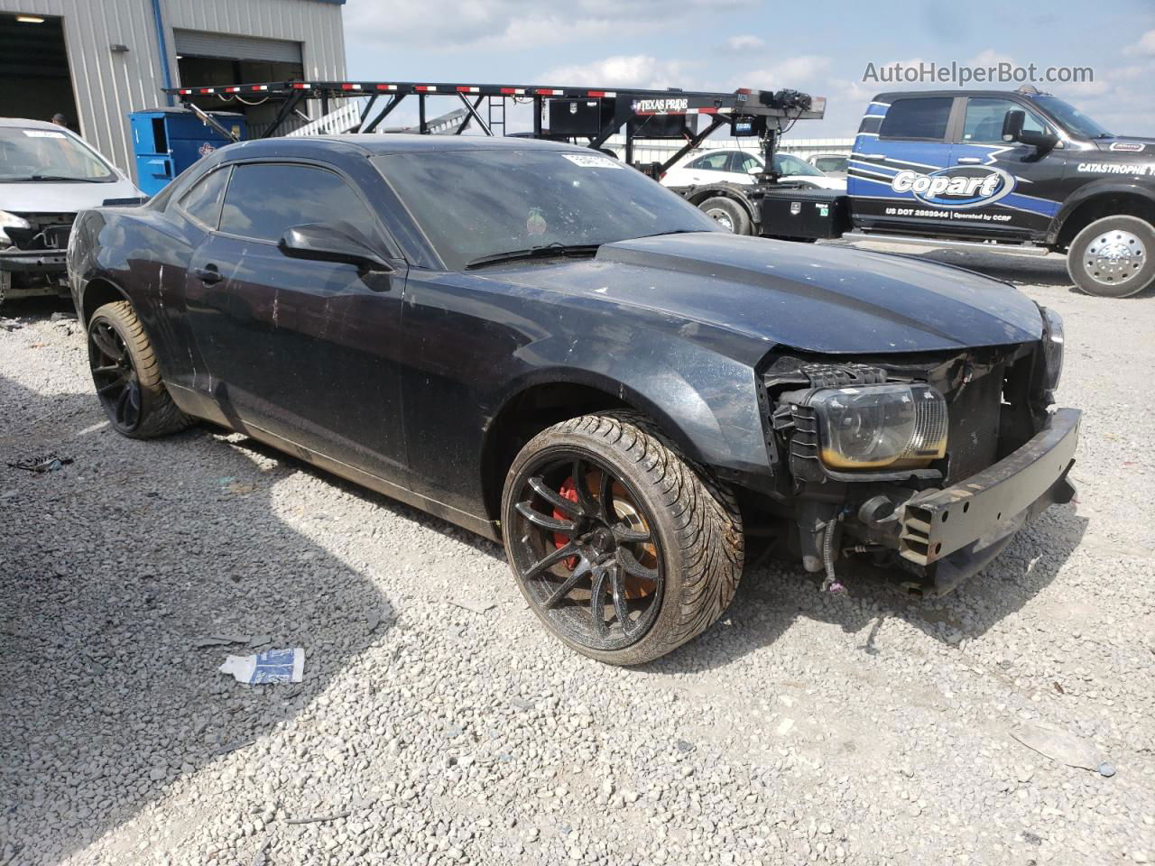 2010 Chevrolet Camaro Ss Black vin: 2G1FT1EW4A9116399