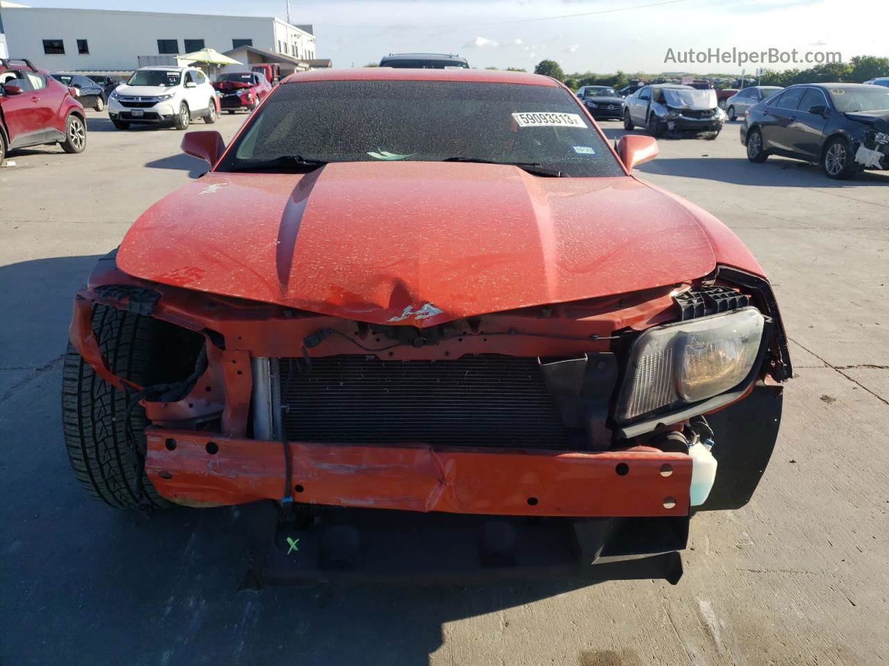 2010 Chevrolet Camaro Ss Orange vin: 2G1FT1EW4A9147880