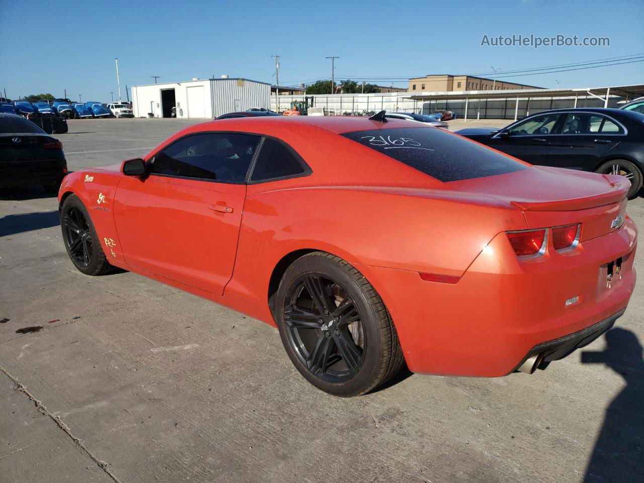 2010 Chevrolet Camaro Ss Orange vin: 2G1FT1EW4A9147880