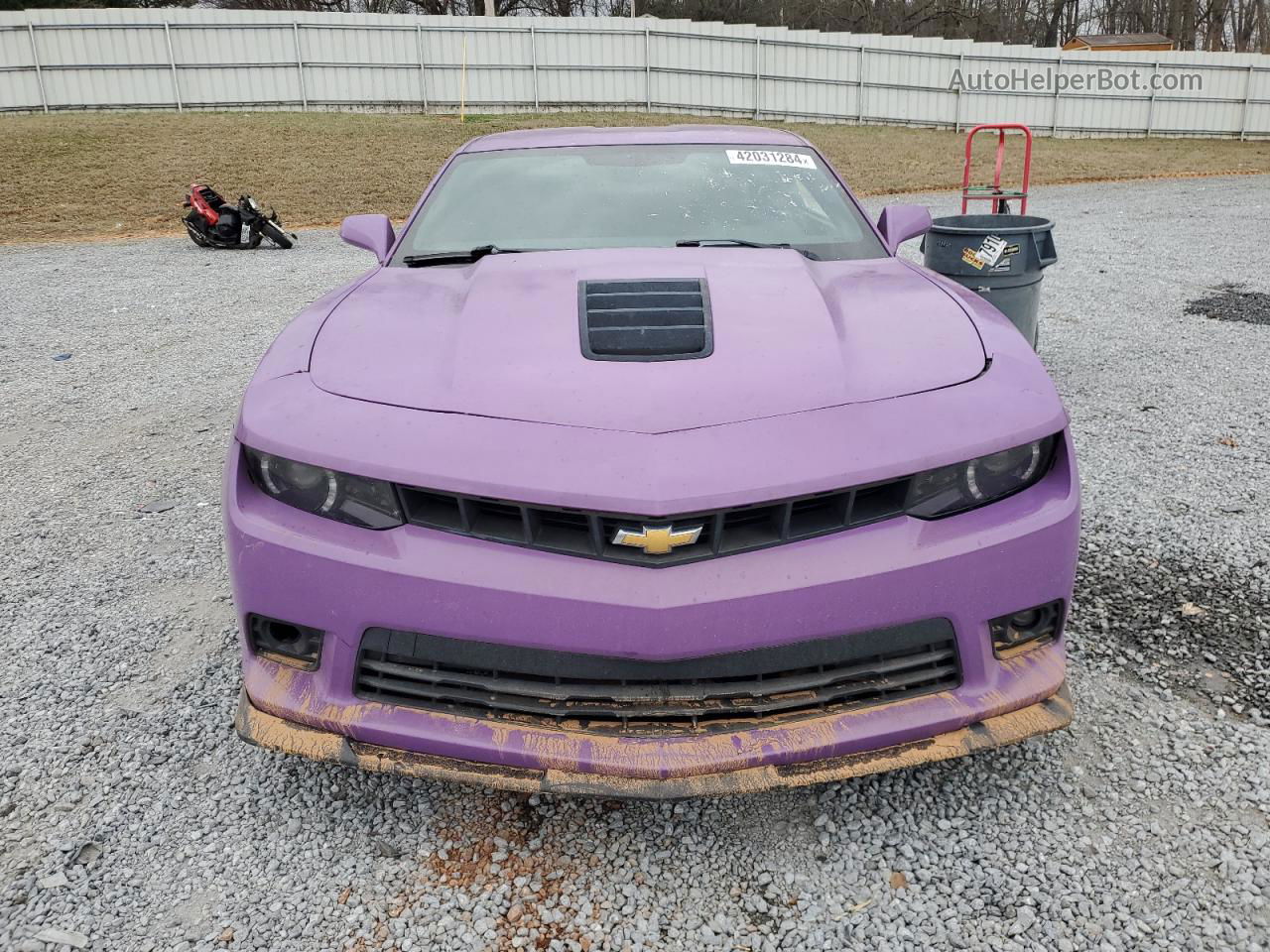 2014 Chevrolet Camaro 2ss Purple vin: 2G1FT1EW4E9202768