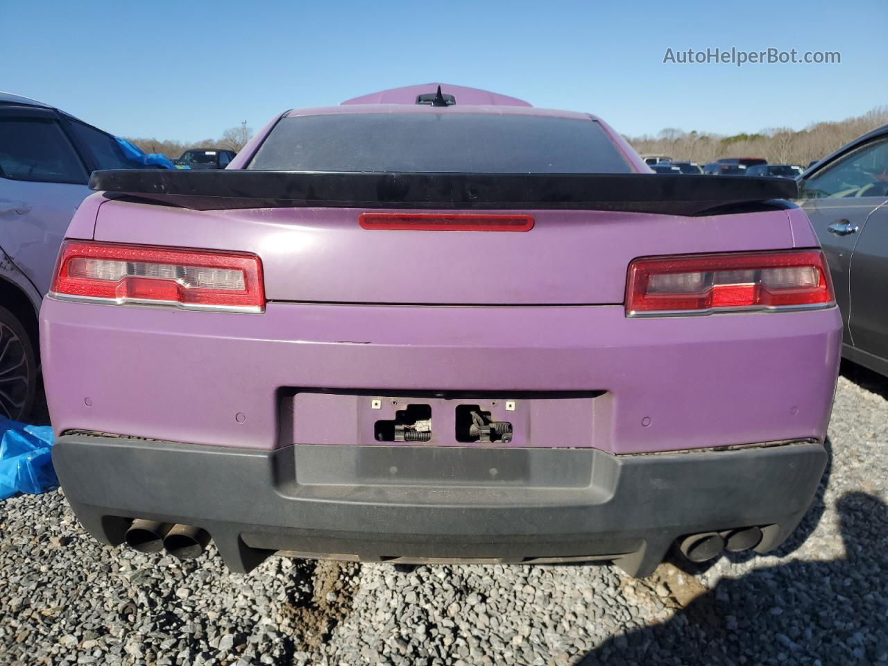 2014 Chevrolet Camaro 2ss Purple vin: 2G1FT1EW4E9202768