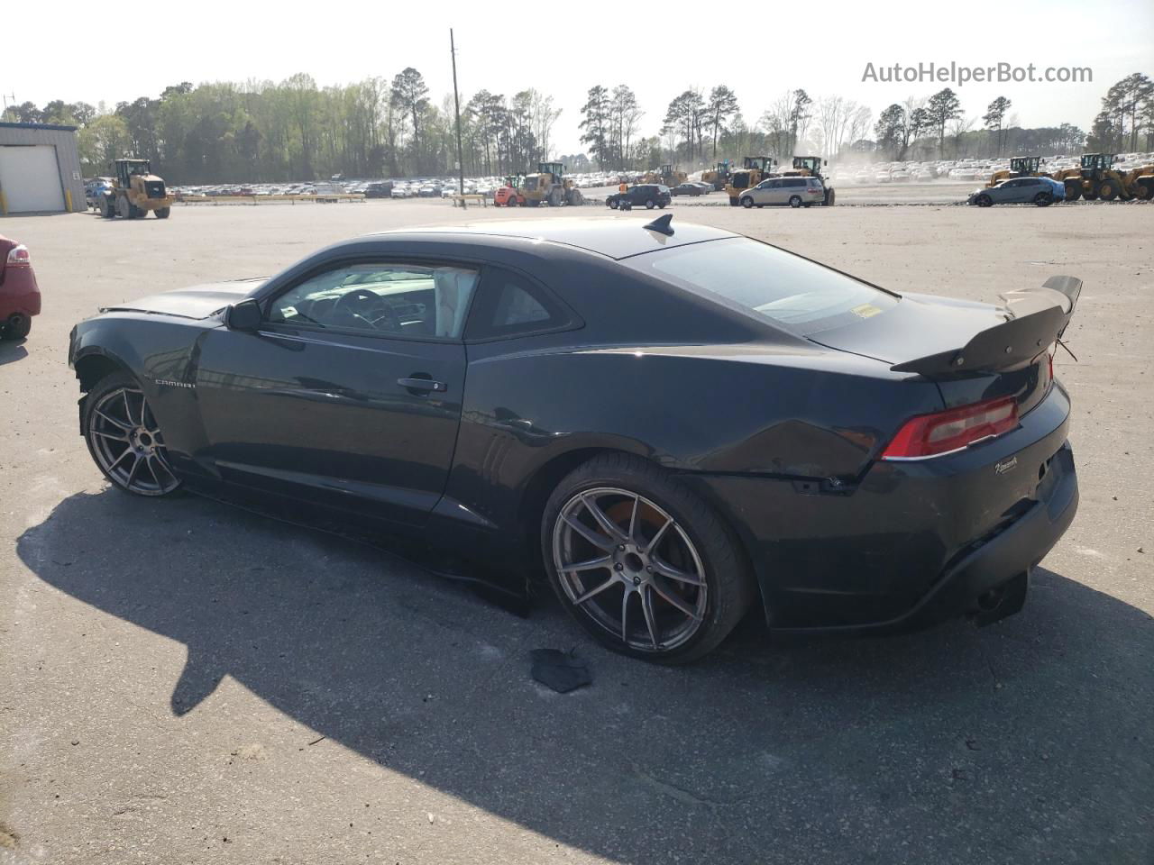 2014 Chevrolet Camaro 2ss Black vin: 2G1FT1EW4E9254241