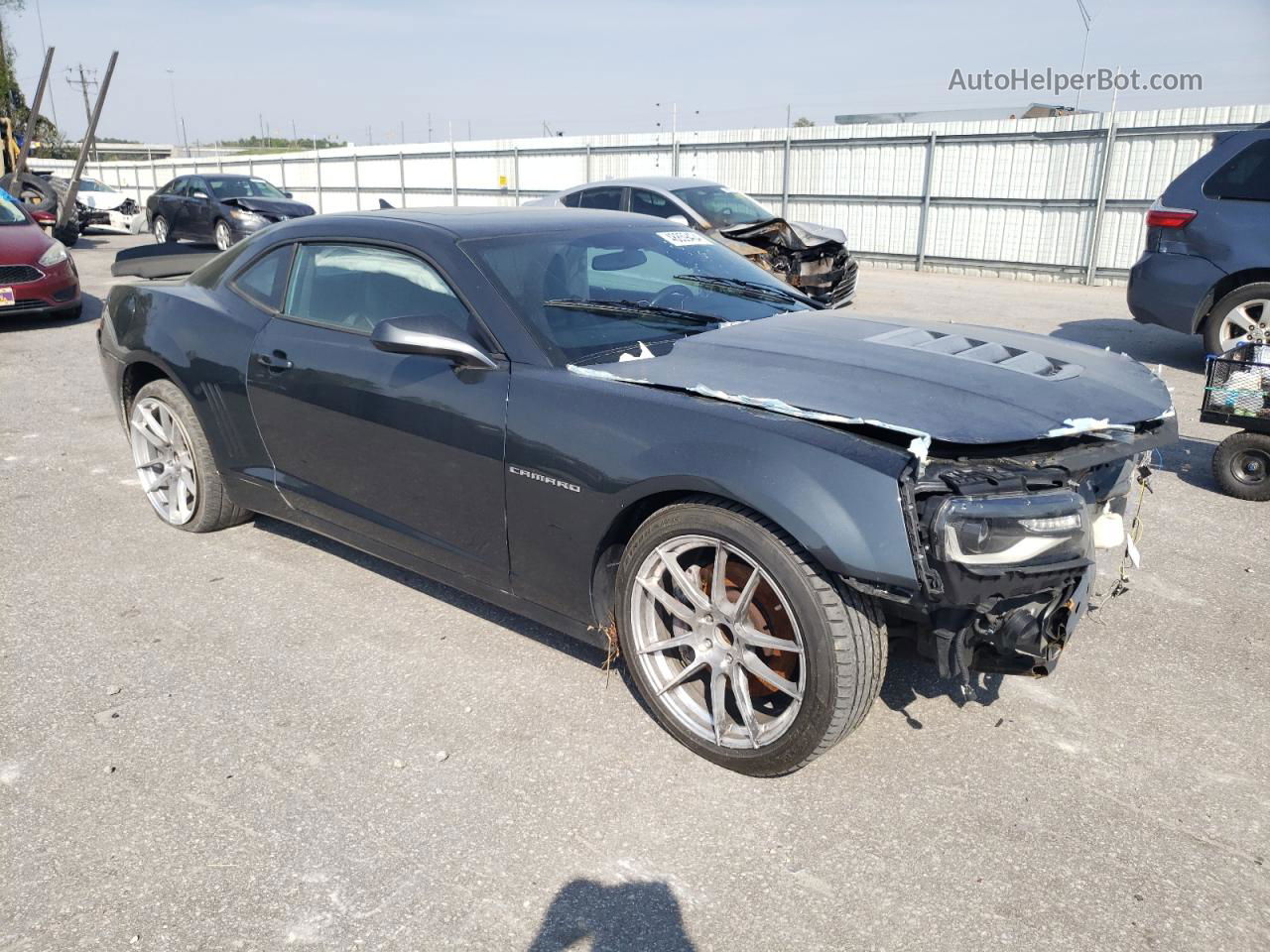 2014 Chevrolet Camaro 2ss Black vin: 2G1FT1EW4E9254241