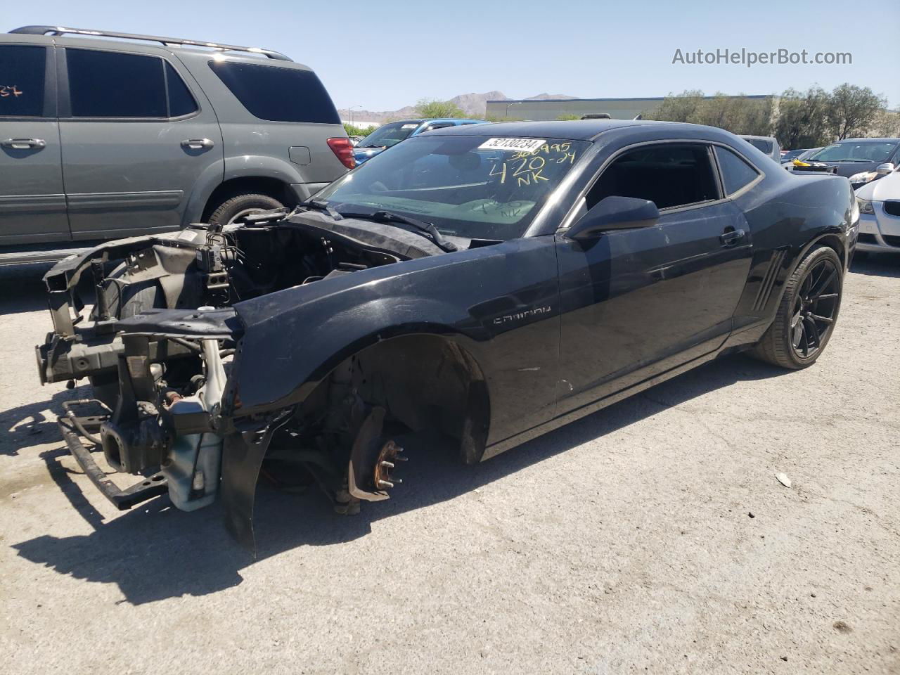 2010 Chevrolet Camaro Ss Black vin: 2G1FT1EW5A9185330