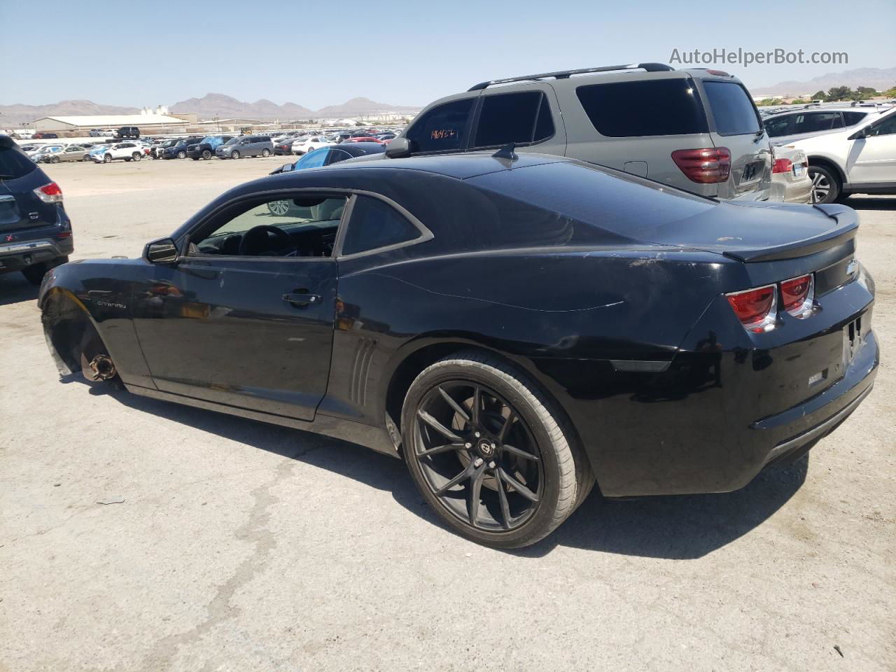 2010 Chevrolet Camaro Ss Black vin: 2G1FT1EW5A9185330