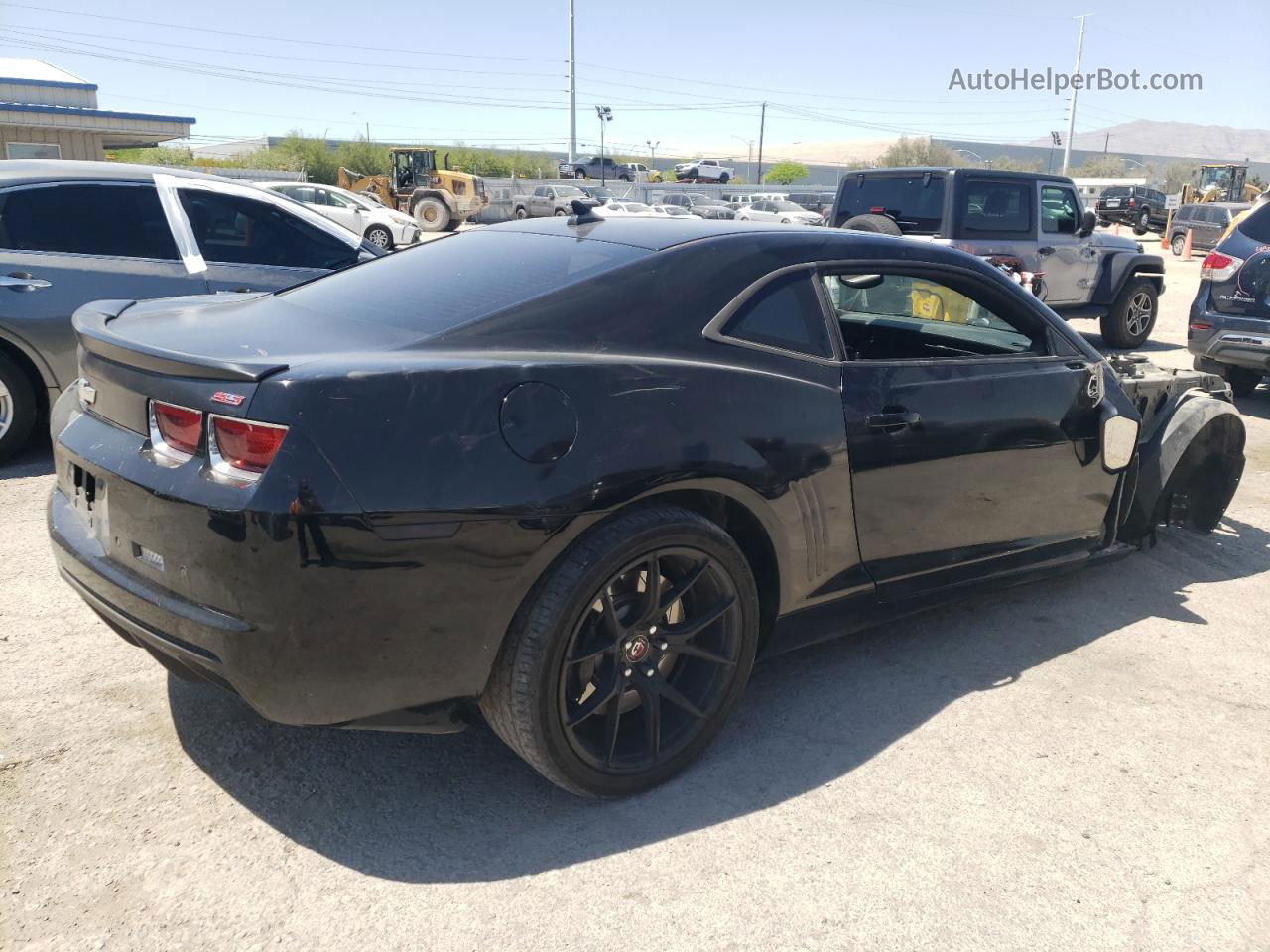 2010 Chevrolet Camaro Ss Black vin: 2G1FT1EW5A9185330