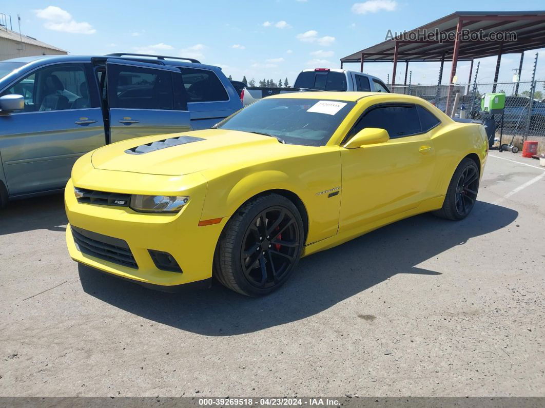 2014 Chevrolet Camaro 2ss Желтый vin: 2G1FT1EW5E9162698