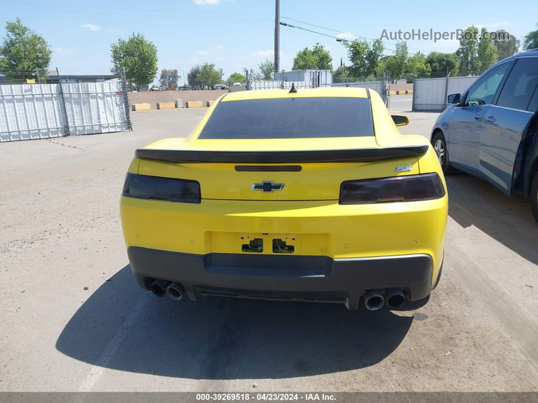 2014 Chevrolet Camaro 2ss Yellow vin: 2G1FT1EW5E9162698