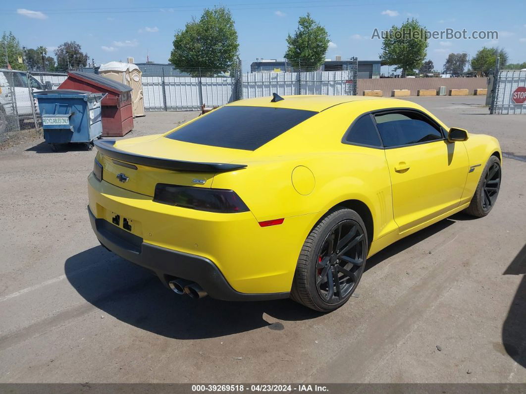 2014 Chevrolet Camaro 2ss Желтый vin: 2G1FT1EW5E9162698