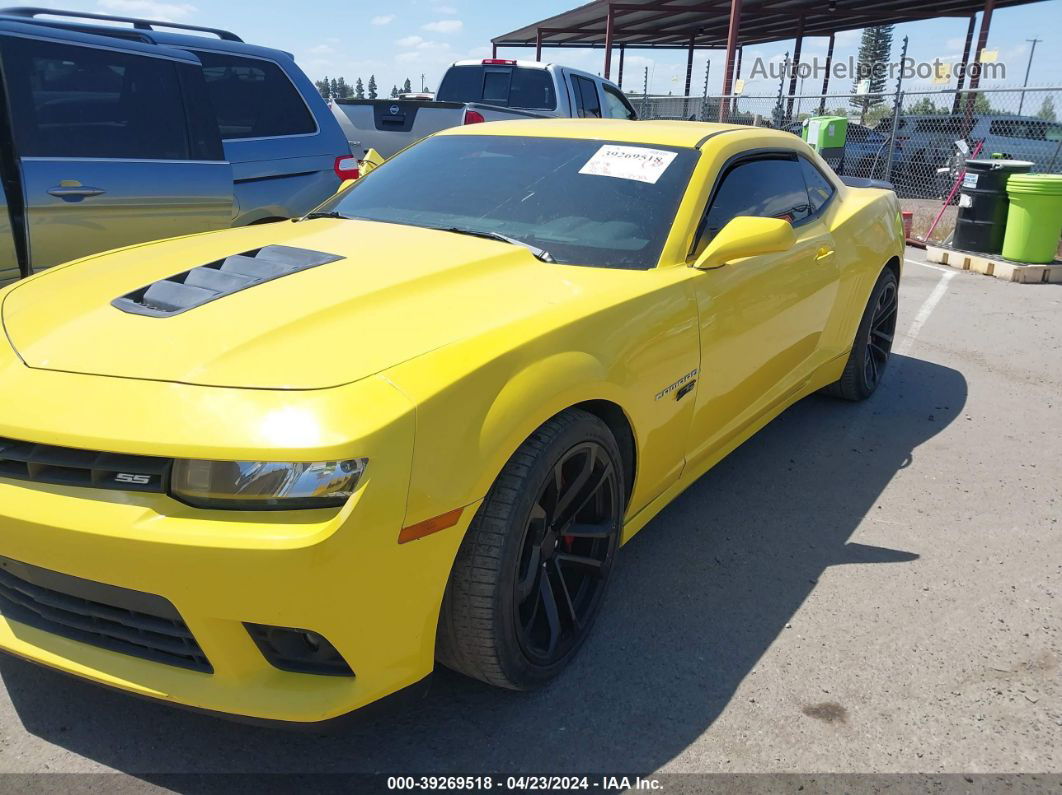 2014 Chevrolet Camaro 2ss Желтый vin: 2G1FT1EW5E9162698