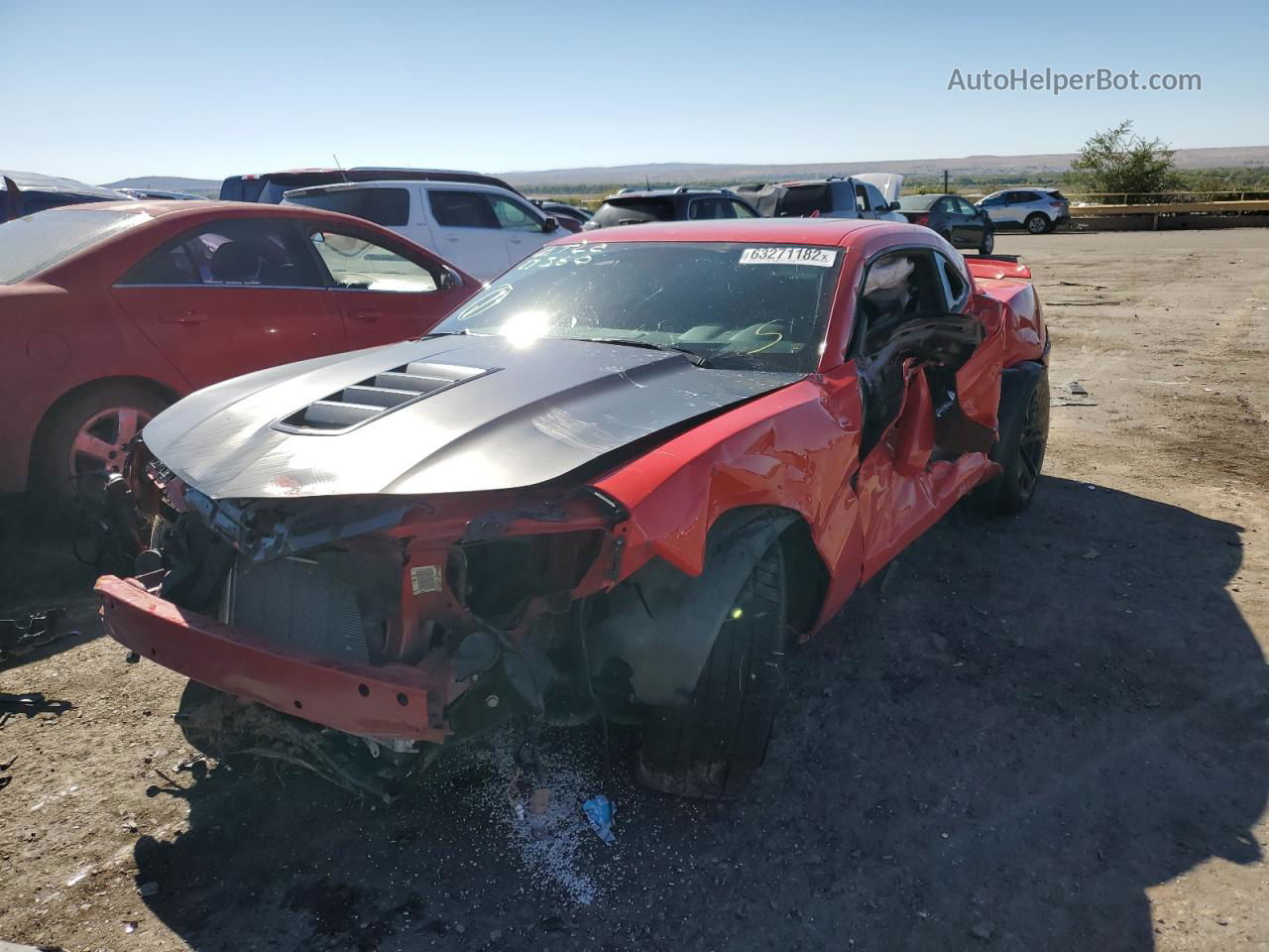 2014 Chevrolet Camaro 2ss Two Tone vin: 2G1FT1EW5E9219434