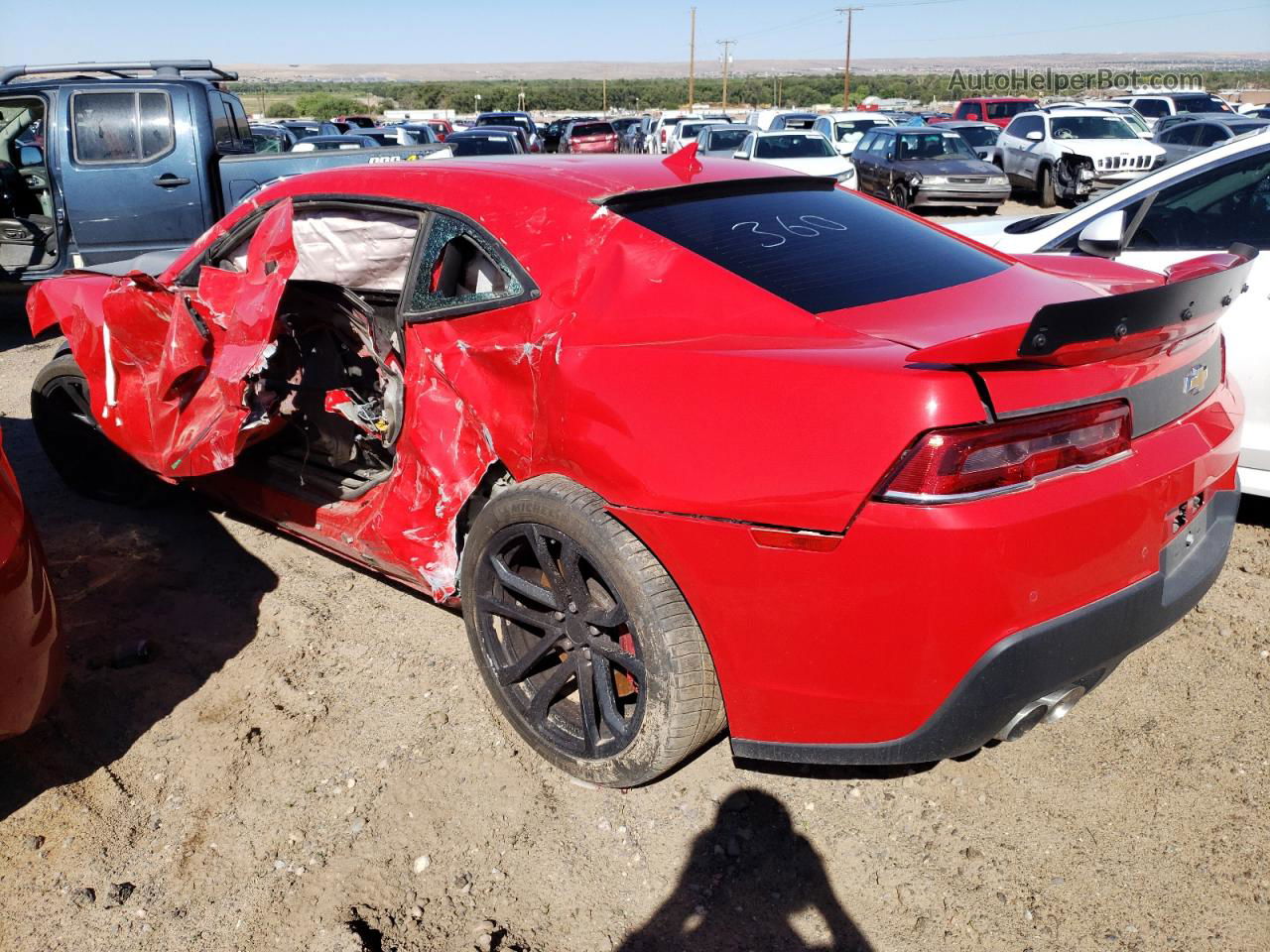 2014 Chevrolet Camaro 2ss Two Tone vin: 2G1FT1EW5E9219434