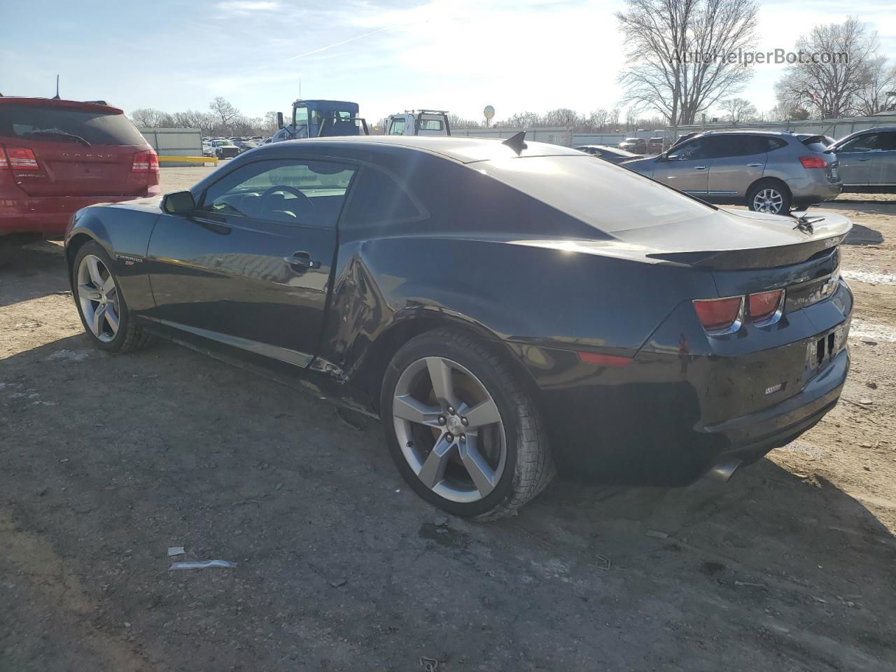 2010 Chevrolet Camaro Ss Black vin: 2G1FT1EW6A9180301