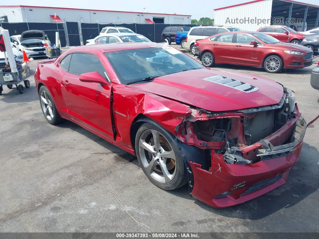 2014 Chevrolet Camaro 2ss Red vin: 2G1FT1EW6E9125157