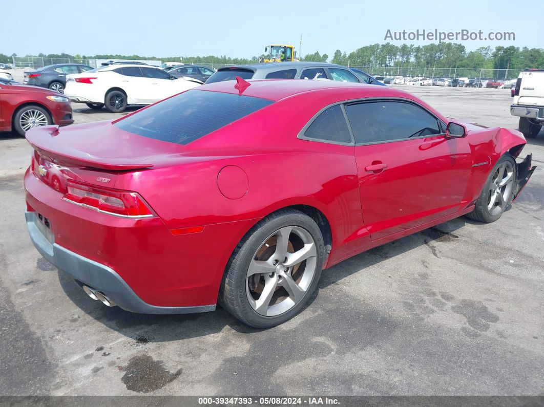 2014 Chevrolet Camaro 2ss Red vin: 2G1FT1EW6E9125157