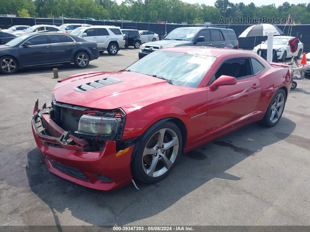 2014 Chevrolet Camaro 2ss Red vin: 2G1FT1EW6E9125157