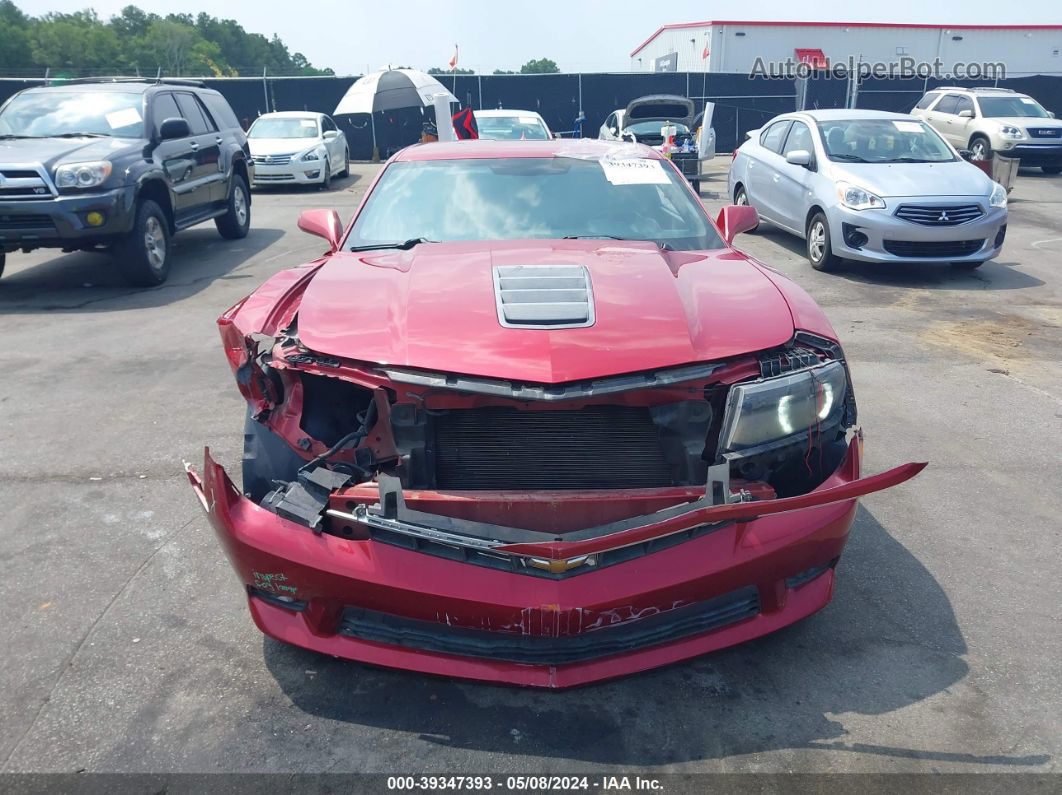 2014 Chevrolet Camaro 2ss Red vin: 2G1FT1EW6E9125157