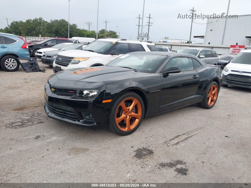 2014 Chevrolet Camaro 2ss Black vin: 2G1FT1EW6E9241314