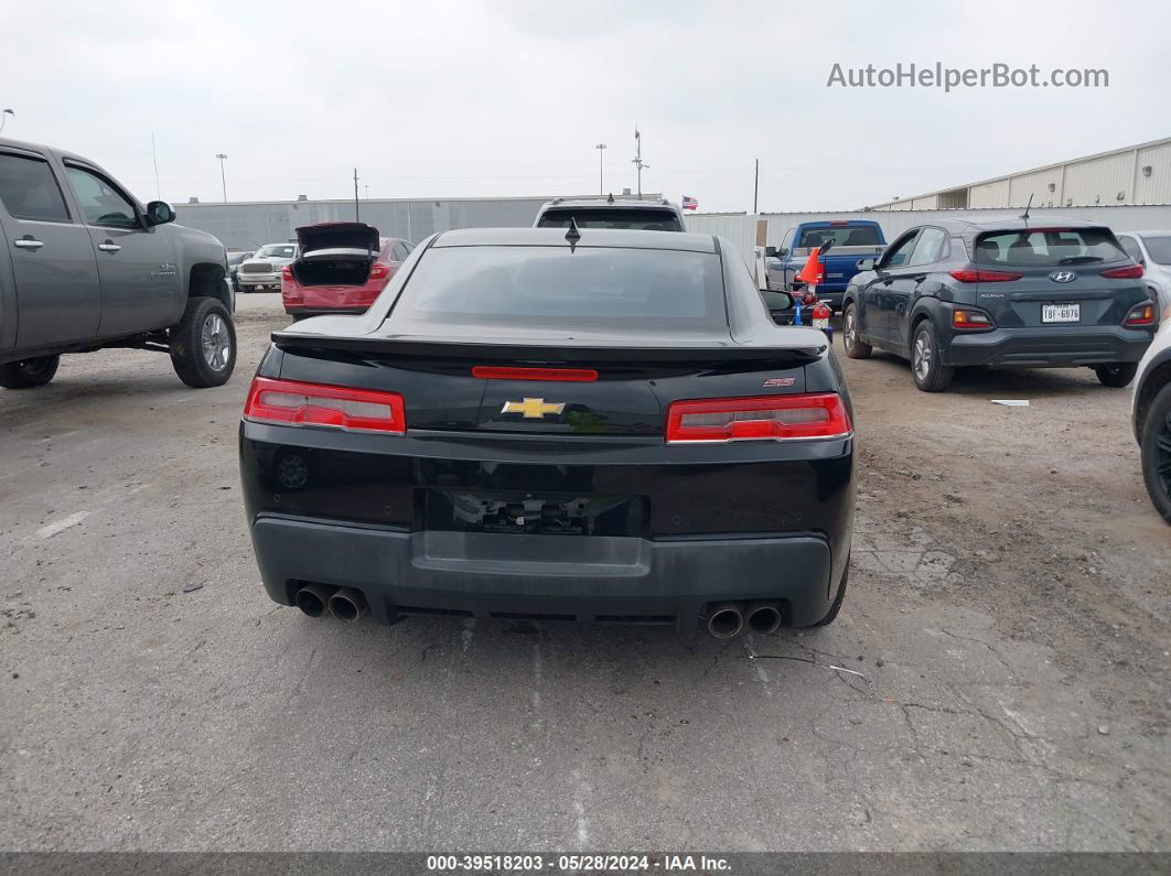 2014 Chevrolet Camaro 2ss Black vin: 2G1FT1EW6E9241314